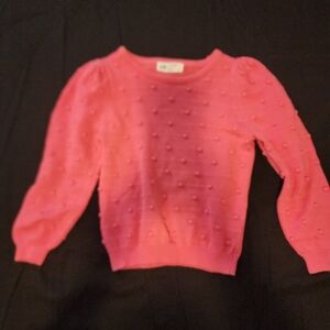 H&M Kids Pink Textured Sweater